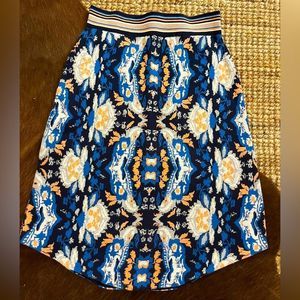 - Anthropologie Moth  Antica Patterned Sweater Skirt Womens Size XS
